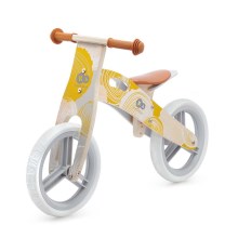 Bicicletă fără pedale RUNNER galbenă KINDERKRAFT