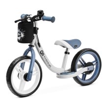 Bicicletă fără pedale SPACE albă/albastră KINDERKRAFT