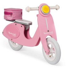 Bicicletă fără pedale VESPA roz Janod