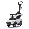 Bicicletă fără pedale Volkswagen 3 în 1 alb/negru