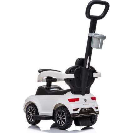 Bicicletă fără pedale Volkswagen 3 în 1 alb/negru