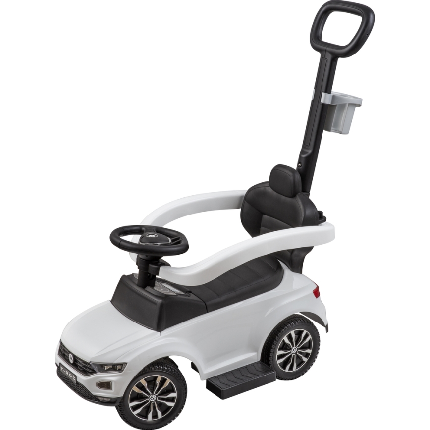 Bicicletă fără pedale Volkswagen 3 în 1 alb/negru