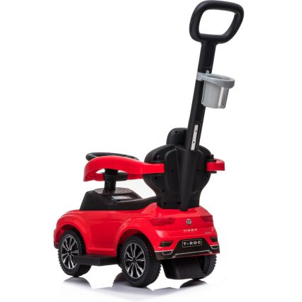 Bicicletă fără pedale Volkswagen 3 în 1 roșu/negru