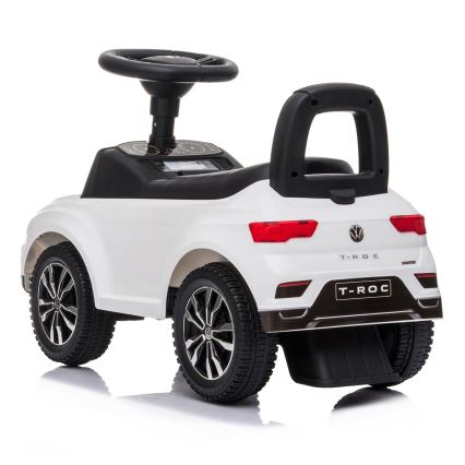 Bicicletă fără pedale Volkswagen albă/neagră