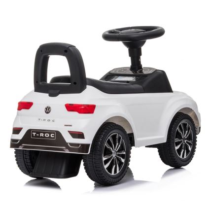 Bicicletă fără pedale Volkswagen albă/neagră