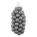 Bile din plastic 50 buc. d. 7 cm gri