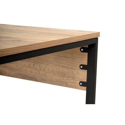 Birou CLARO 240x60 cm pin/negru