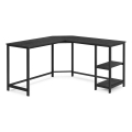 Birou de colț SOLEA, negru