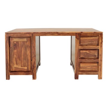 Birou GANI 160x80 cm lemn masiv/palisandru