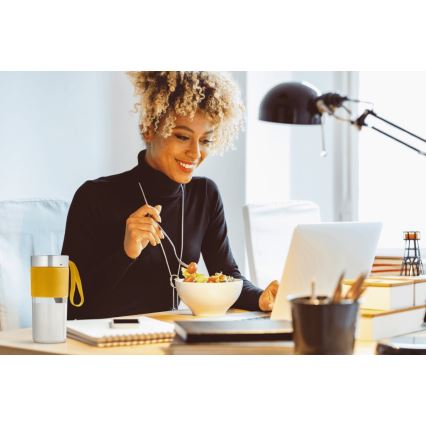 Blender portabil Tefal BLENDFORCE 50W/5V 1200 mAh galben