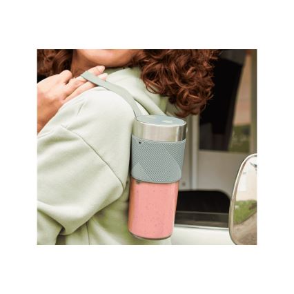 Blender portabil Tefal BLENDFORCE 50W/5V 1200 mAh verde-mentă