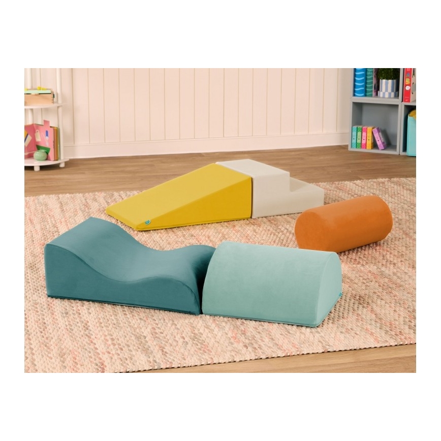 Blocuri din spumă pentru copii B-Toys MAXI WONDERSHAPES 5 buc.