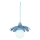 Bohemia-Design - Candelabru pe cablu 1xE27/60W/230V albastru