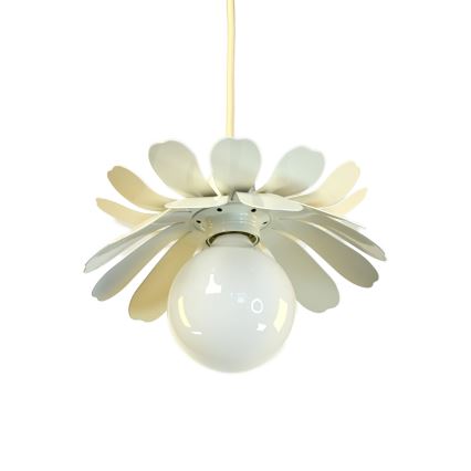 Bohemia-Design - Candelabru suspendat pe cablu 1xE27/60W/230V, crem