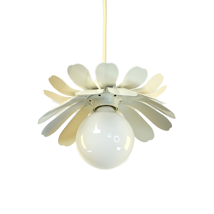 Bohemia-Design - Candelabru suspendat pe cablu 1xE27/60W/230V, crem