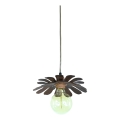 Bohemia-Design - Candelabru suspendat pe cablu 1xE27/60W/230V, finisaj bronzat