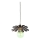 Bohemia-Design - Candelabru suspendat pe cablu 1xE27/60W/230V, finisaj bronzat