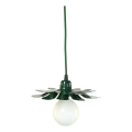 Bohemia-Design - Candelabru suspendat pe cablu 1xE27/60W/230V verde