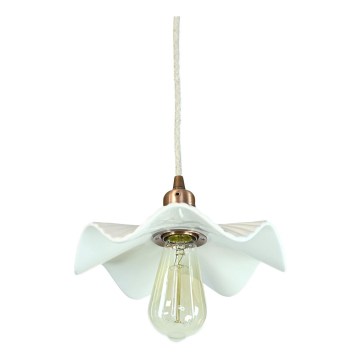 Bohemia-Design - Lustră din porțelan suspendată pe cablu 1xE27/60W/230V