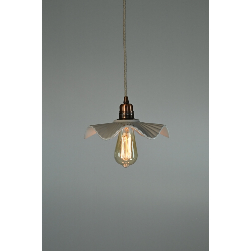 Bohemia-Design - Lustră din porțelan suspendată pe cablu 1xE27/60W/230V