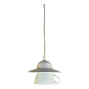 Bohemia-Design - Lustru din porțelan pe cablu 1xE27/60W/230V