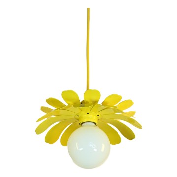 Bohemia-Design - Lustru suspendat pe cablu 1xE27/60W/230V galben