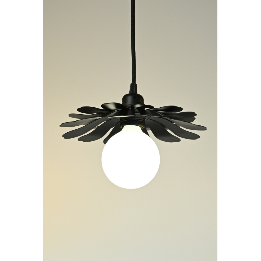 Bohemia-Design - Pendul cu cablu 1xE27/60W/230V, negru