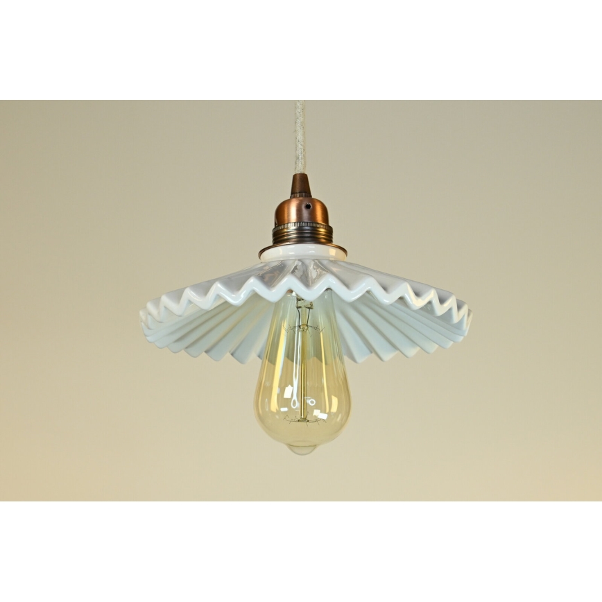 Bohemia-Design - Pendul din porțelan cu cablu 1xE27/60W/230V