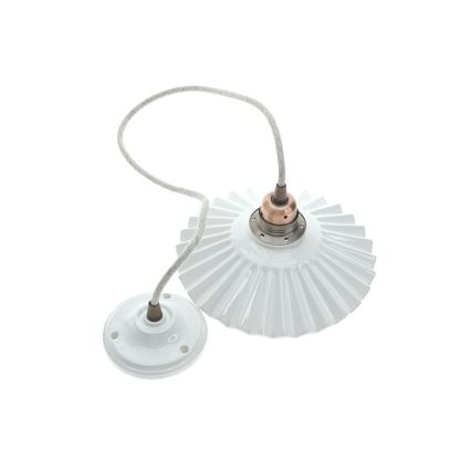 Bohemia-Design - Pendul din porțelan cu cablu 1xE27/60W/230V
