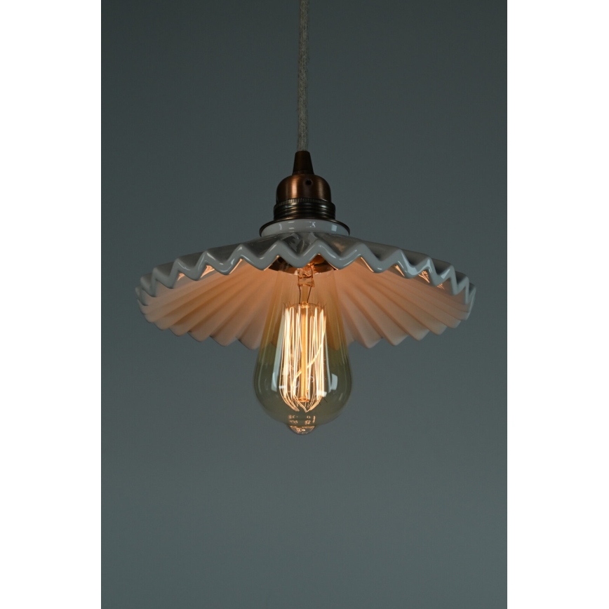 Bohemia-Design - Pendul din porțelan cu cablu 1xE27/60W/230V