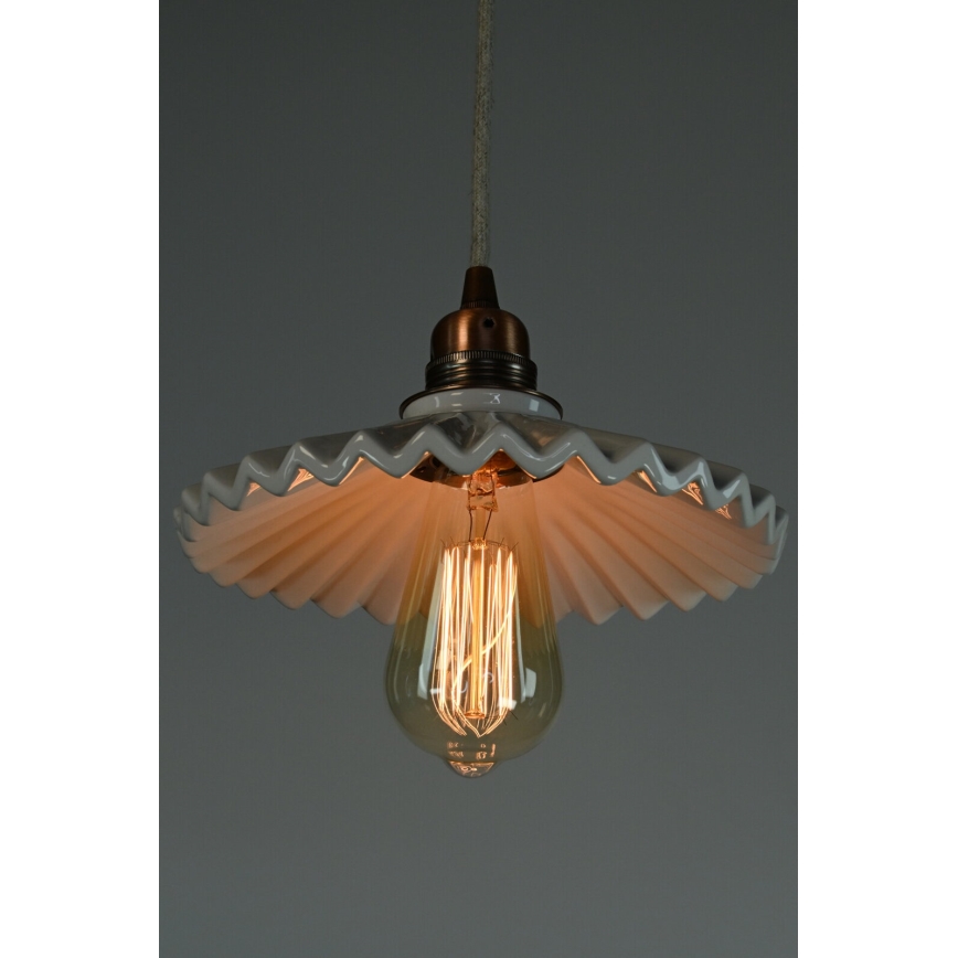 Bohemia-Design - Pendul din porțelan cu cablu 1xE27/60W/230V