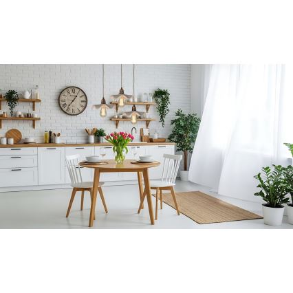 Bohemia-Design - Pendul din porțelan pe cablu 1xE27/60W/230V