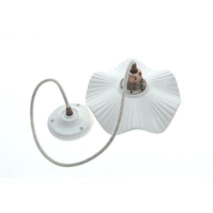 Bohemia-Design - Pendul din porțelan pe cablu 1xE27/60W/230V