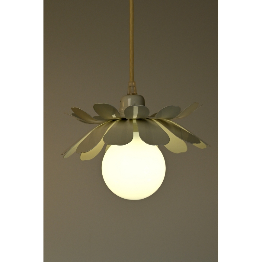 Bohemia-Design - Pendul pe cablu 1xE27/60W/230V crem