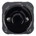 Bohemia-Design - Variator retro din porțelan fără ramă 250V/10A negru