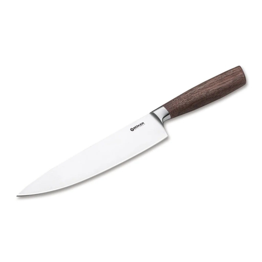 Böker - Cuțit de bucătar CORE 20,7 cm, mâner din lemn de nuc