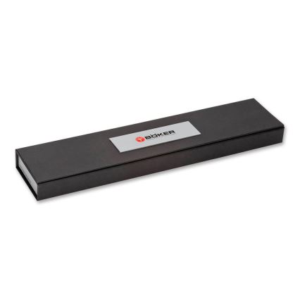 Böker - Cuțit de bucătărie santoku din oțel damasc DAMAST OLIVE 17,2 cm lemn de măslin