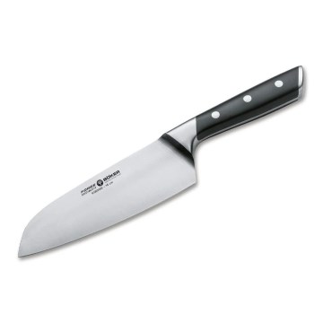 Böker - Cuțit de bucătărie santoku FORGE 16 cm negru