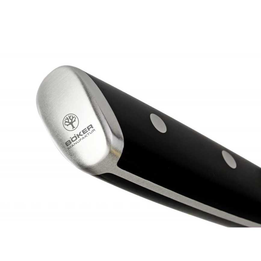 Böker - Cuțit de bucătărie santoku FORGE 16 cm negru