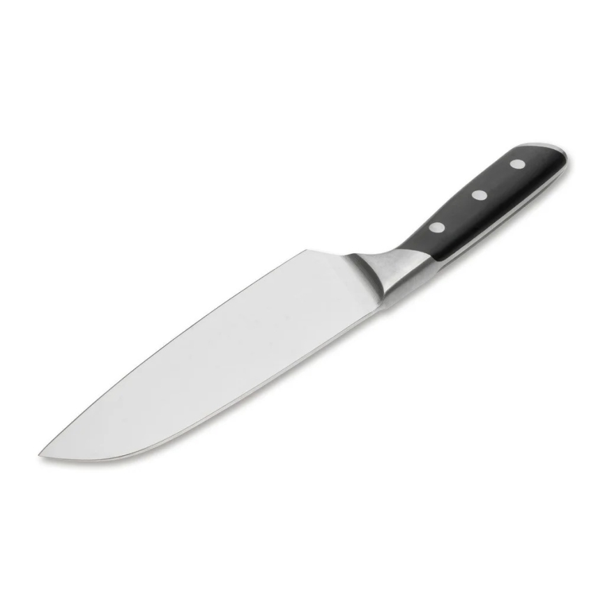 Böker - Cuțit de bucătărie santoku FORGE 16 cm negru