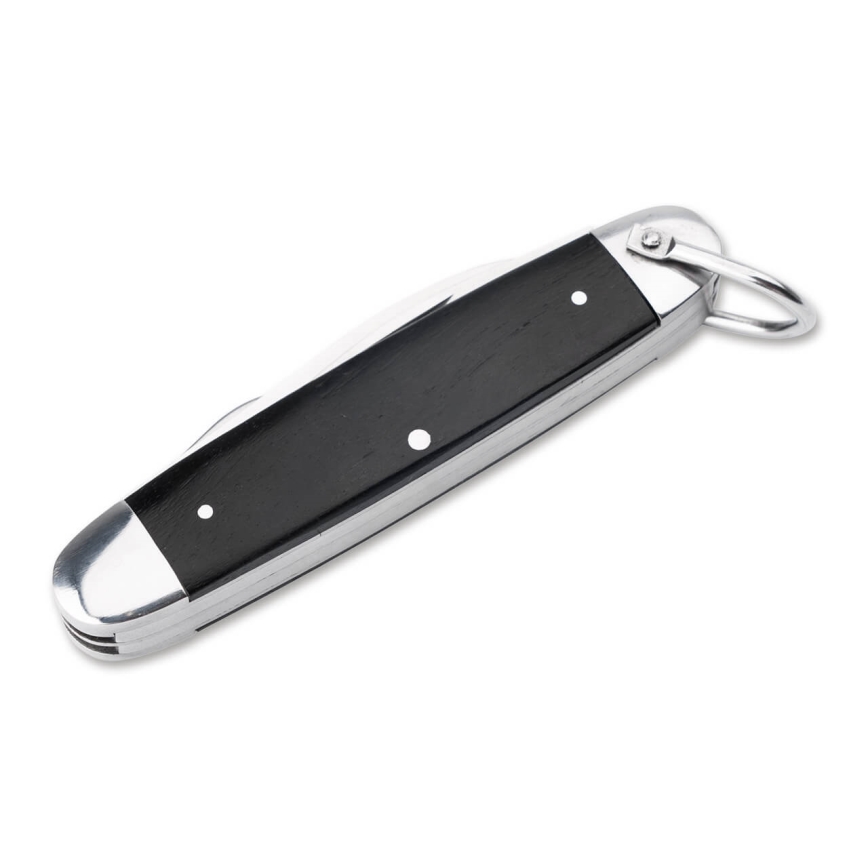 Böker - Briceag de buzunar multifuncțional Magnum Classic Pocket Steel, 16 cm, 4 funcții, mâner din palisandru