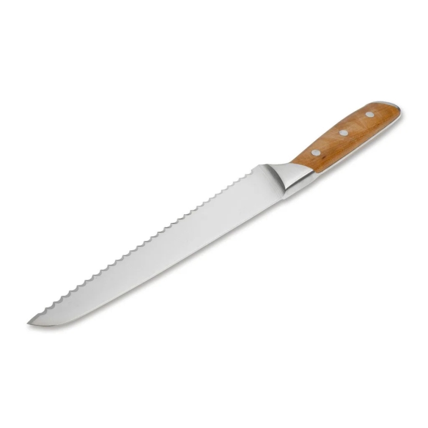 Böker - Cuțit de pâine FORGE WOOD 22 cm, arțar