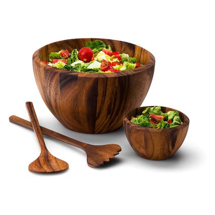 Bol din lemn 15,5x9 cm acacia Continenta C4832