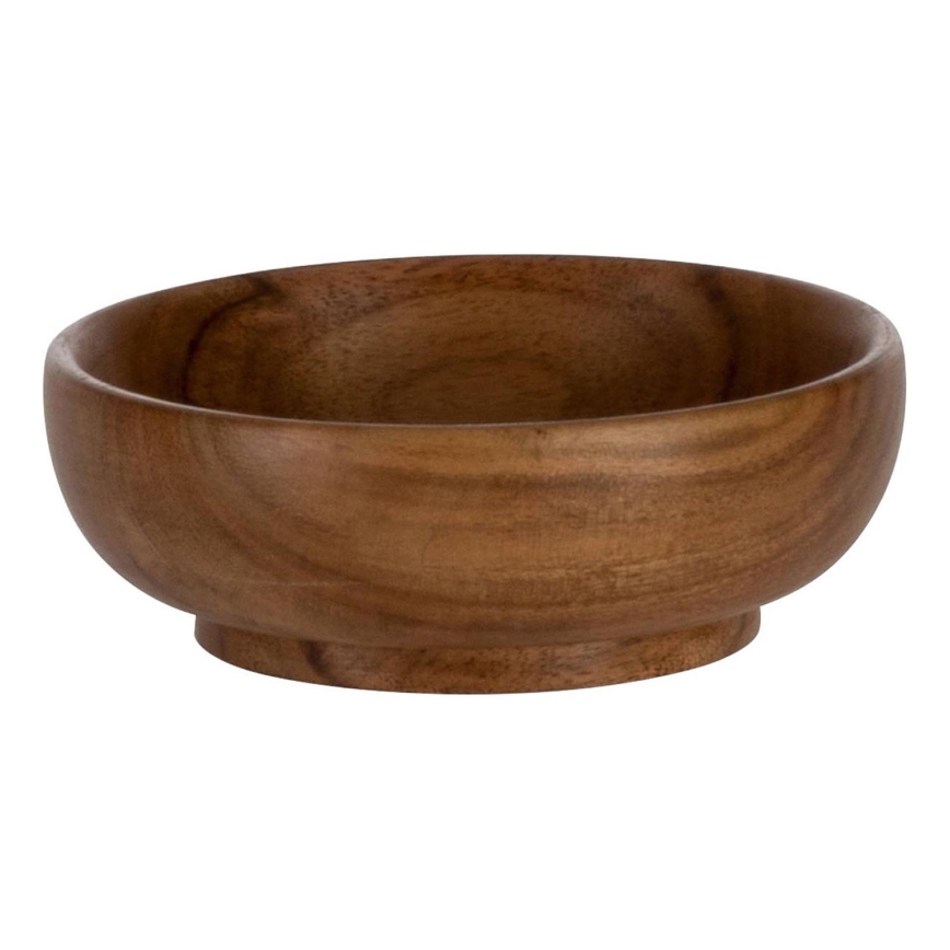 Bol din lemn Eglo d. 10 cm maro