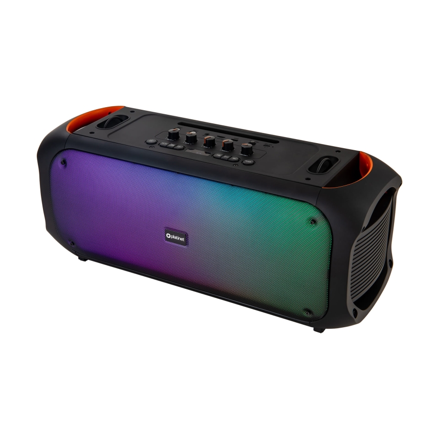 Boxă reîncărcabilă LED RGB 60W/6000 mAh + telecomandă