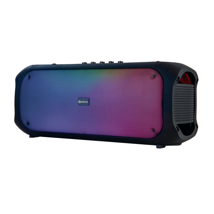 Boxă reîncărcabilă LED RGB 60W/6000 mAh + telecomandă