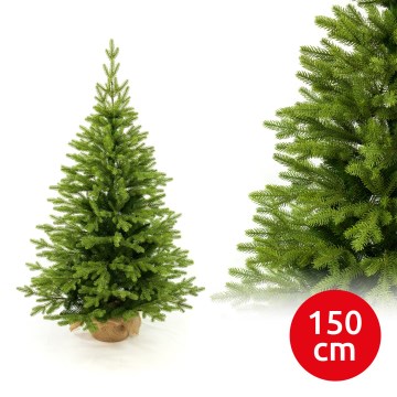 Brad 3D de Crăciun, 150 cm, din molid