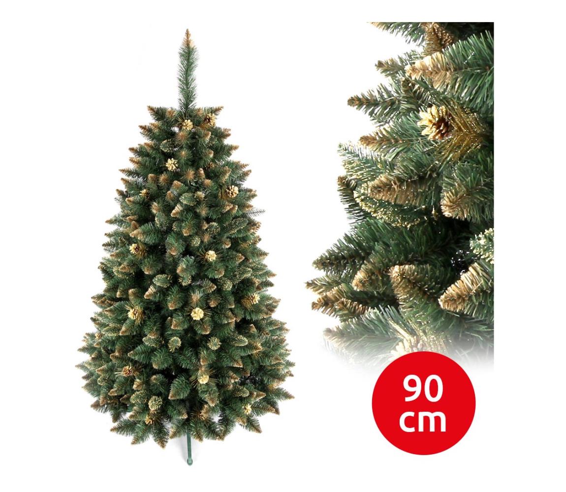Brăduț de crăciun GOLD 90 cm pin