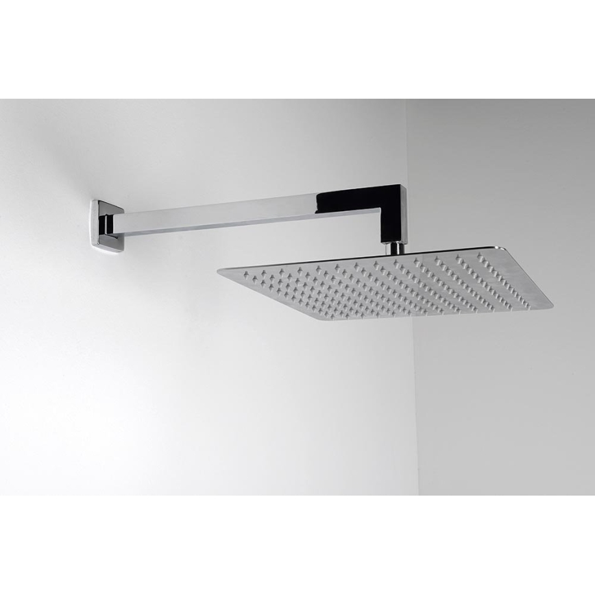 Braț unghiular de duș Sapho 40 cm crom lucios