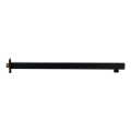 Braț unghiular de duș Sapho 40 cm negru mat